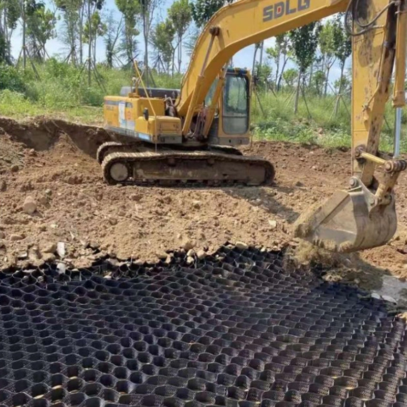 Αντιδιαβρωτικό 50mm Hdpe Geocell For Soil Reinforcement Road Hill Hill 4