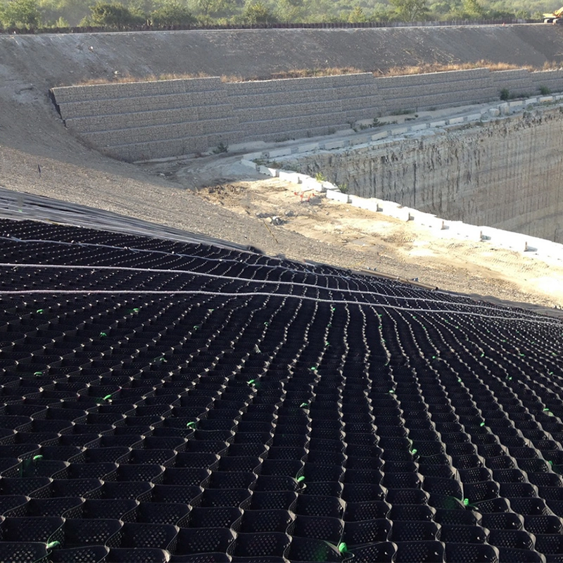 Αντιδιαβρωτικό 50mm Hdpe Geocell For Soil Reinforcement Road Hill Hill 5