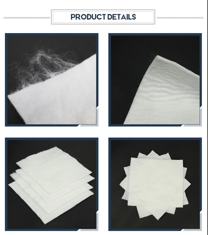 Geotextile πολυεστέρα μη υφανθε'ν Geotextile ύφασμα
