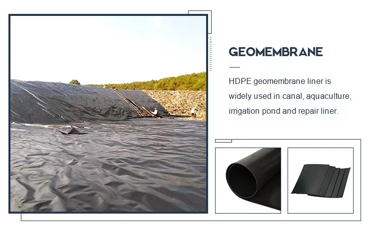 Αντιδιαρροή Αδιάβροχο HDPE Γεωμεμβράνη 0,2 mm - 2,5 mm Για τα χώματα υγειονομικής ταφής 3
