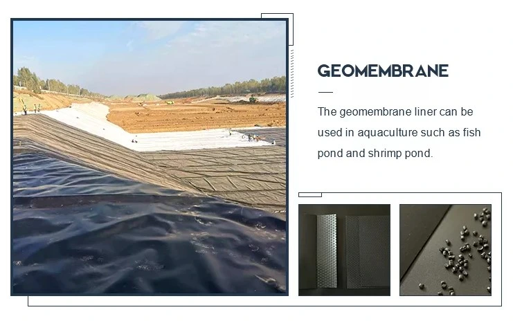 Αντιδιαρροή Αδιάβροχο HDPE Γεωμεμβράνη 0,2 mm - 2,5 mm Για τα χώματα υγειονομικής ταφής 5