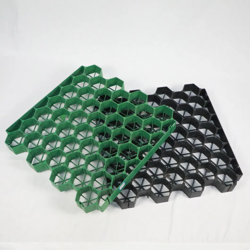 HDPE χαλιών προστασίας χλόης πλαστικά Pavers πλέγματος για το σύστημα επίγειας ενίσχυσης 0