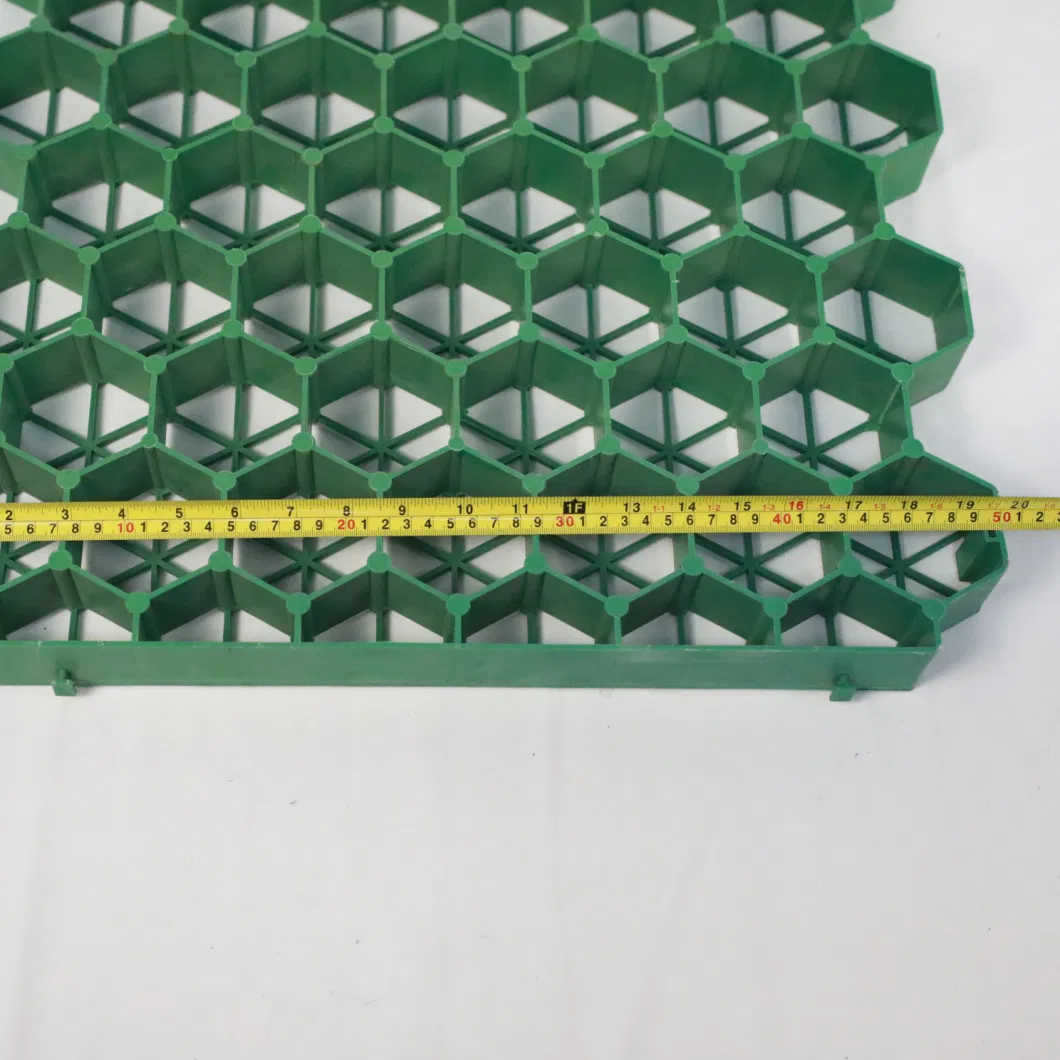 HDPE χαλιών προστασίας χλόης πλαστικά Pavers πλέγματος για το σύστημα επίγειας ενίσχυσης 4