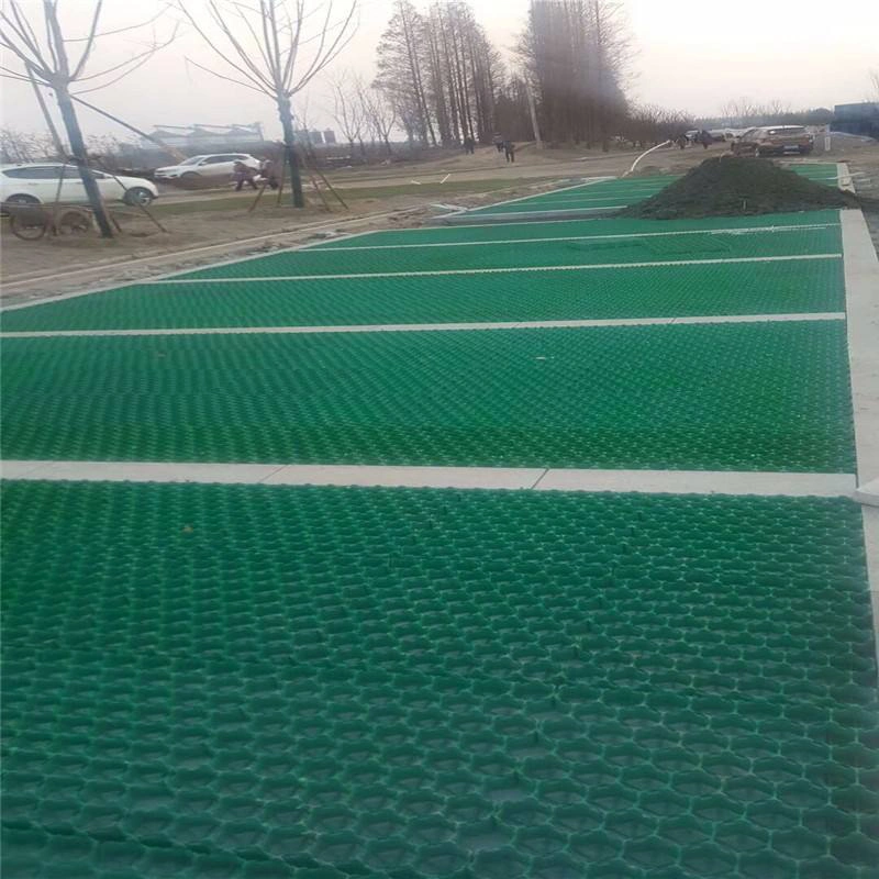 HDPE χαλιών προστασίας χλόης πλαστικά Pavers πλέγματος για το σύστημα επίγειας ενίσχυσης 5