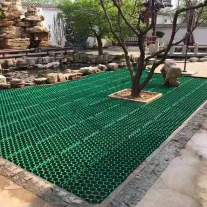 HDPE χαλιών προστασίας χλόης πλαστικά Pavers πλέγματος για το σύστημα επίγειας ενίσχυσης 8