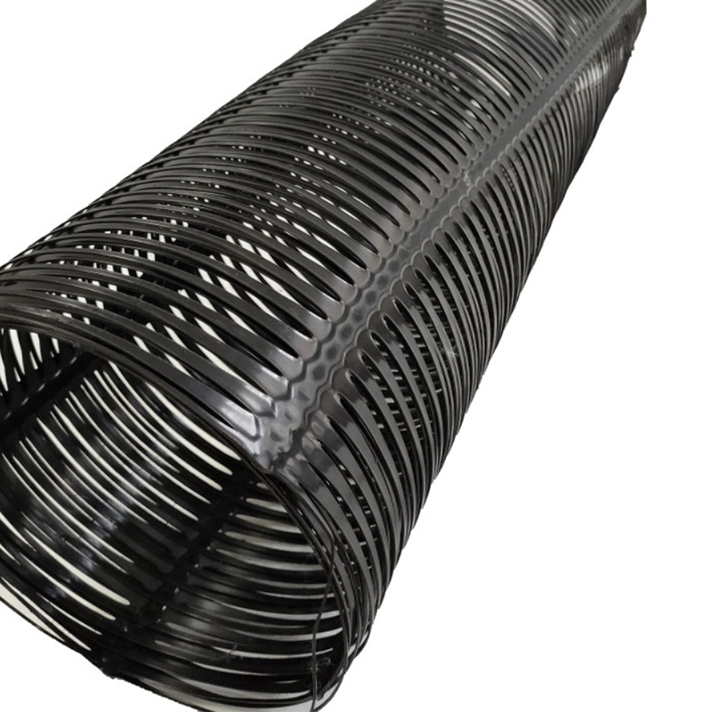 30kn 40kn Grid Mesh PP Plastic Uniaxial Geogrid Για την ενίσχυση των δρόμων 0