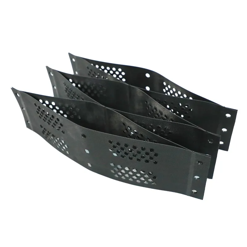 Υψηλό μέλιτο Μαύρο HDPE Geocell Reinforcement Driveway Για οδικά οδοστρώματα Σταθεροποιητής χαλίκις Δίκτυο Στήριξης Τείχους 3