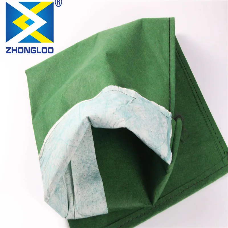 Μη υφασμένα Geobag Polyester / PP Geobag για την προστασία της πλαγιάς και το γρασίδι φράγμα για την προστασία του οικολογικού περιβάλλοντος 8