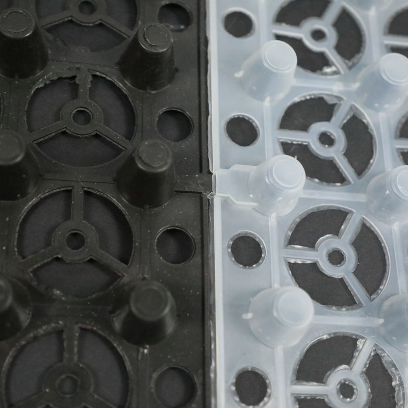 Hdpe μεμβρανών αποξηράνσεων νερού πτυχωμένος ο αποθήκευση πίνακας αποξηράνσεων για την οικοδόμηση αδιάβροχη προστατεύει