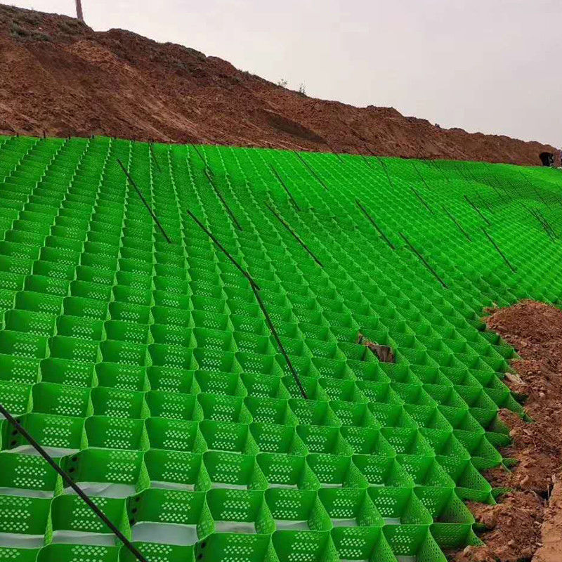 Αντιδιαβρωτικό 50mm Hdpe Geocell For Soil Reinforcement Road Hill Hill