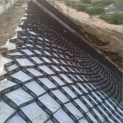 Υψηλής ελαστικότητας Άμμος Κίτρινος 100-445 HDPE πλαστικό γεωκύτταρο για τη σταθερότητα του χαλίκι