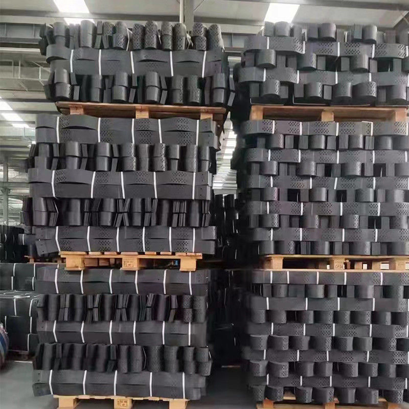 Υλικό πλέγματος από χαλίκι HDPE Δρόμος οδικής διαδρομής Γεωκύτταρο με υφή για την ενίσχυση οδικών οδών