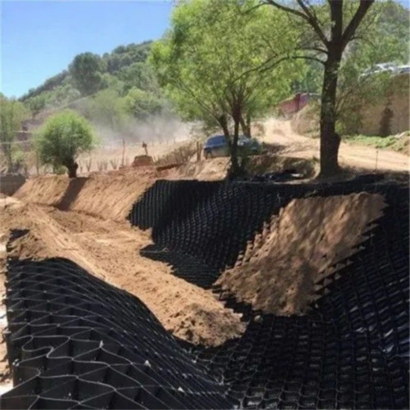 Υψηλής χωρητικότητας HDPE Geocell Driveway Gravel Grid Plastic Geocell System για τη σταθεροποίηση του εδάφους και την ενίσχυση των τοίχων υποστήριξης