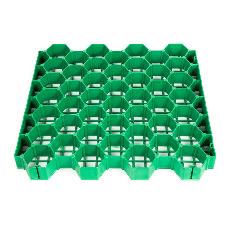 HDPE πλαστικό ελαστικό ελαστικό σταθεροποιητικό πλέγμα για το χώρο στάθμευσης εξωτερική οροφή κήπος διαπερατές λιθόστρωτες αγκυροβόλησης