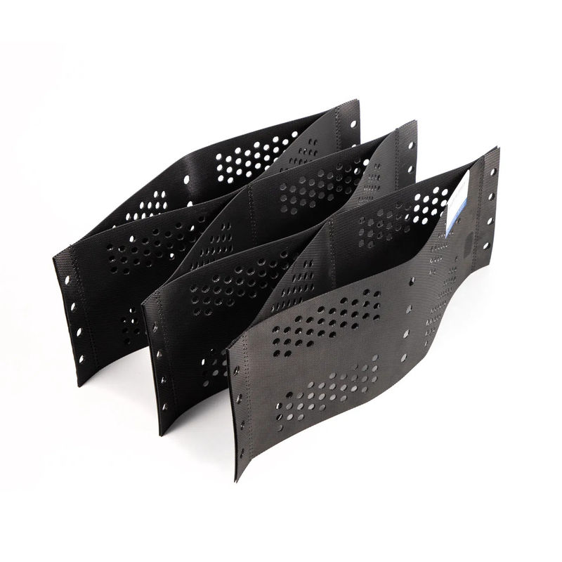 250mm 75mm 100mm 150mm Hdpe Geocell Υψηλής υφής HDPE Χονδρικά χάλκινο χαλίκι πλαστικό Geocell απευθείας εργοστασιακή τιμή