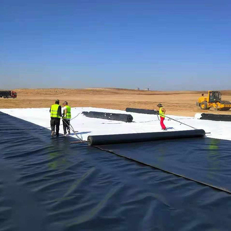 0.75mm 1mm Αντιδιαρροή Διαρροή Smooth HDPE Γεωμεμβράνη λίμνη Liner για την απόρριψη αποβλήτων