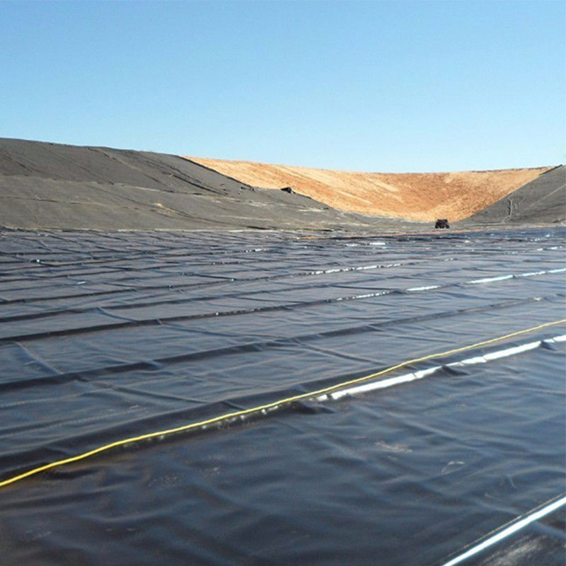 0.75mm 1mm Αντιδιαρροή Διαρροή Smooth HDPE Γεωμεμβράνη λίμνη Liner για την απόρριψη αποβλήτων