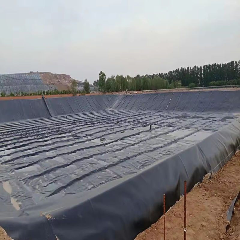 Προσαρμοσμένο HDPE LDPE LLDPE PVC Γεωμεμβράνες Εστίαση λιμνού για λίμνες ψαριών και γαρίδων & ενισχυμένο πολυαιθυλένιο εστίαση λίμνης