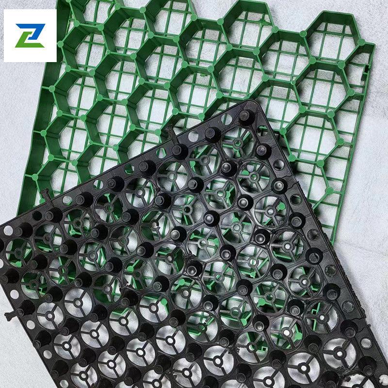 Ανθεκτικός, φιλικός προς το περιβάλλον χάλυβα HDPE για δρόμους, ενισχύσεις γκαζόν, κήπους και στάθμευση χαλίκι σε χώρους στάθμευσης