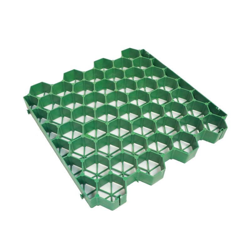 HDPE Pavers Πλαστικό Δίκτυο Γκαζόν Πολυέστερ Γεωγραφικό Πλαστικό για Παρκινγκ Φωτιά Έξοδος Χονδρική Τοπίο Γη Γεωκύτταρα Χαλί Paddock Δίκτυο