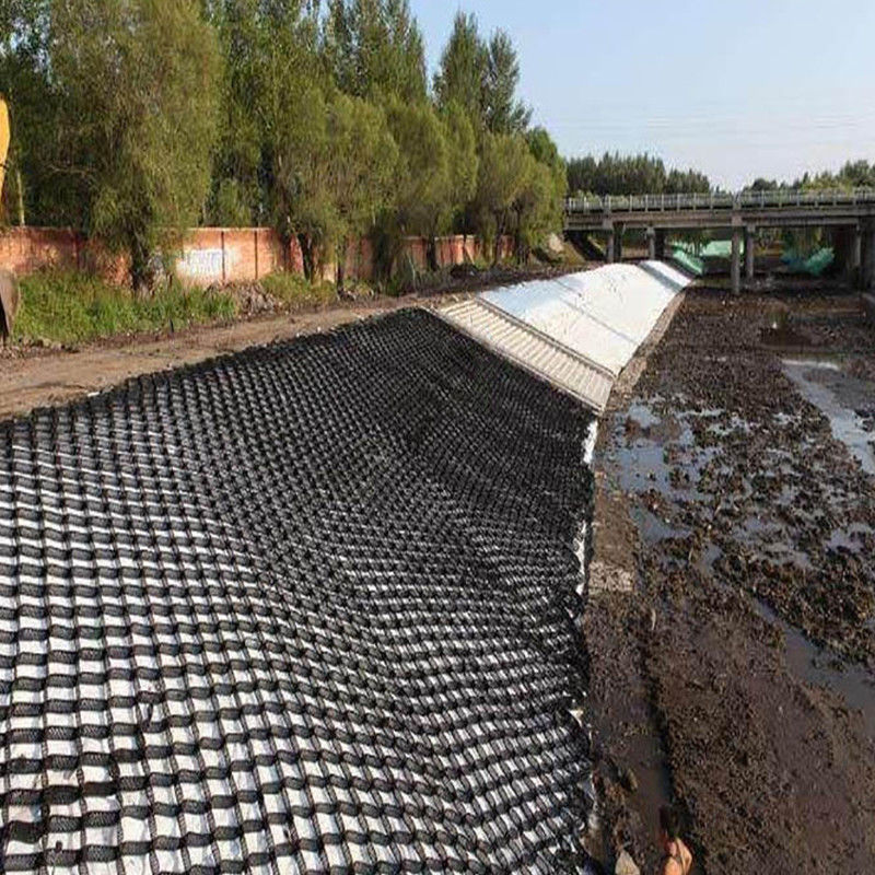 HDPE Plastic Geocell Paved Grid Black HDPE Geocell για την ενίσχυση μαλακού υπόγειου χώρου χαμηλού κόστους Σταθεροποιητής χαλίκις Geocell στην οδική κατασκευή