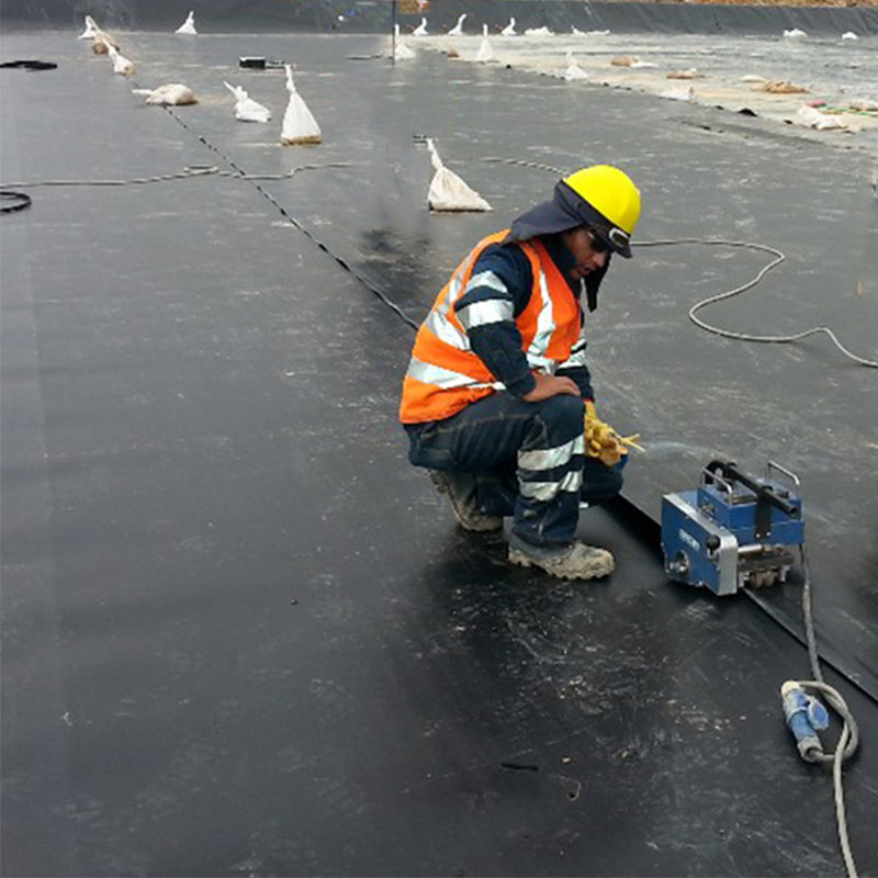 Γεωμεμβράνη HDPE 0.75-2.5mm για επένδυση λιμνών, χωματερών, δεξαμενών ψαριών και γαρίδων, φραγμάτων και ορυχείων
