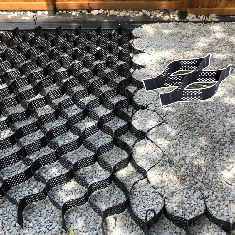 Πλαστικό γεωκυψελωτό πλέγμα HDPE, Γεωκυψελωτό πλέγμα HDPE για ενίσχυση μαλακής υποδομής, Σταθεροποιητής χαλικιού χαμηλού κόστους γεωκυψελωτού πλέγματος στην οδοποιία