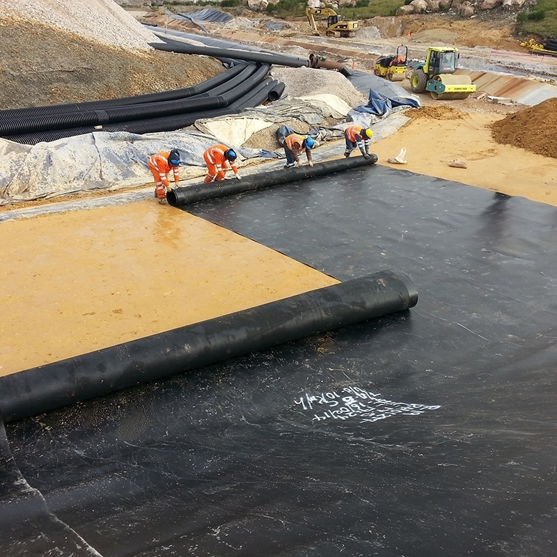Γεωμεμβράνη HDPE για Εφαρμογές Υδατοκαλλιέργειας, Ιχθυοτροφείων, Λιμνών, Φραγμάτων, Πισινών και Περιορισμού Νερού