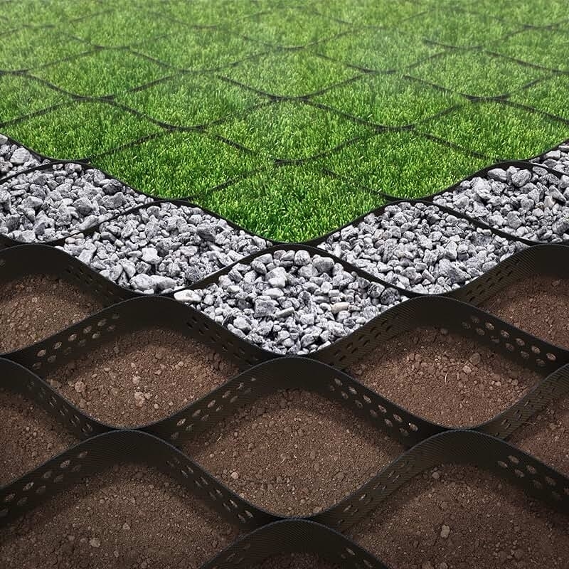 Ανθεκτικό HDPE γεωκύτταρα ομαλή επιφάνεια HDPE γεωκύτταρα για τον έλεγχο της διάβρωσης των οδικών οδών για τις πλαγιές που υποστηρίζουν τοίχους