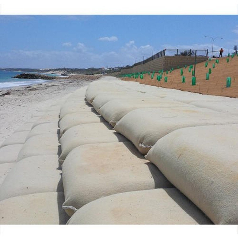 Βιομηχανικό γεωύφασμα Geobag 40*80cm για προστασία πρανών αυτοκινητοδρόμων, φύτευση χόρτου και έλεγχο πλημμυρών
